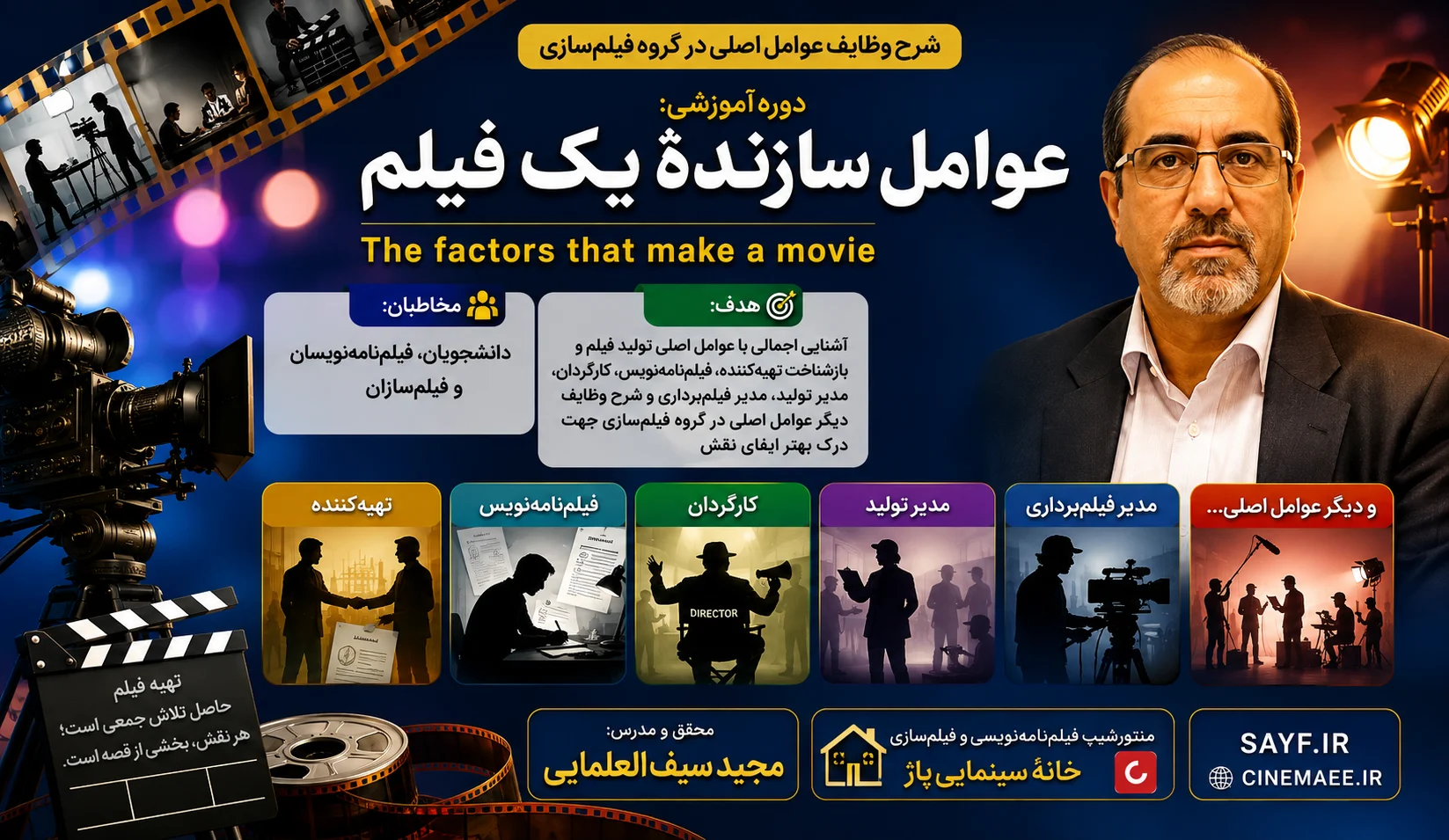 عوامل سازنده یک فیلم