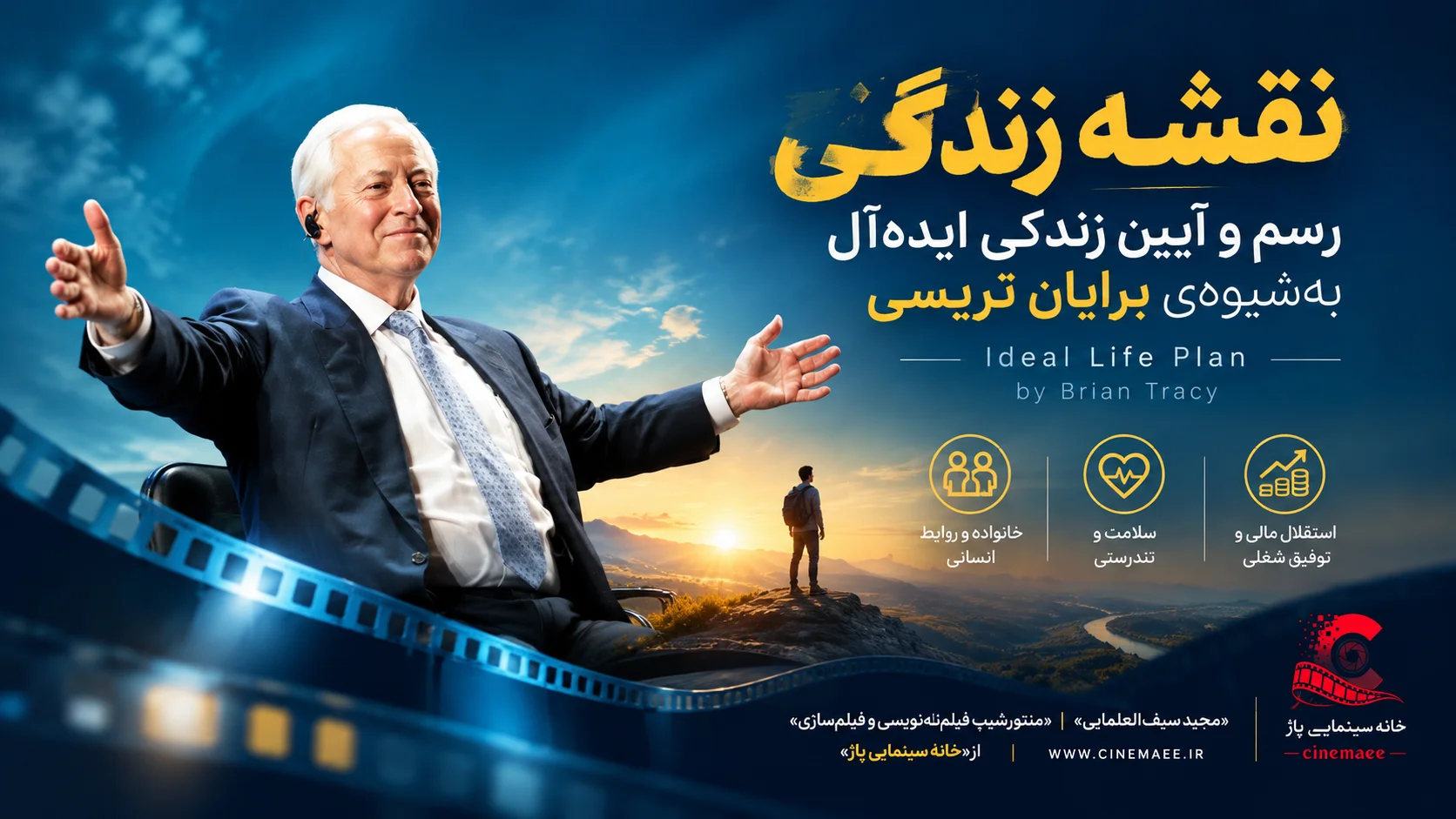 نقشه زندگی-رسم و آیین زندگی ایده‌آل به شیوه‌ی برایان تریسی